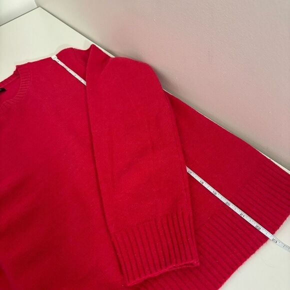 Banana Republic Women’s Lofty Crew Neck Long Sleeve Pullover Sweater Pink Size L - Picture 6 of 10